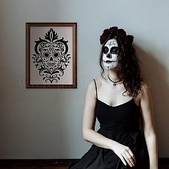 Wiederverwendbare Zeichenschablonen aus Kunststoff&nbsp;DIY-WH0202-358