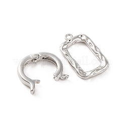 Латунь раз по сравнению с застежками KK-U016-09P