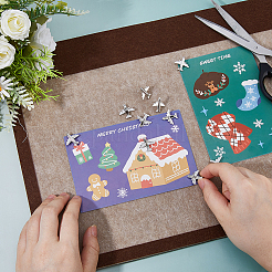 40 шт. штифты для чертежей из авиационного сплава&nbsp;AJEW-FH0006-74P