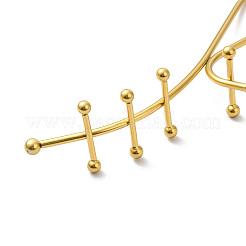 Présentoirs de bijoux de note de musique de fer&nbsp;ODIS-F001-05G