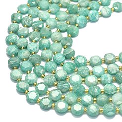 Природных амазонит бисер нитей G-C116-A103-01