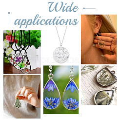 12 шт. 6 стиля подвески-капли из нержавеющей стали 304 с открытой задней частью STAS-UN0055-33