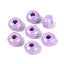 Perles européennes opaques en acrylique sur le thème d'Halloween&nbsp;OACR-E033-19M2