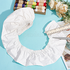 Хлопковая плиссированная кружевная лента OCOR-FG0002-63B-02