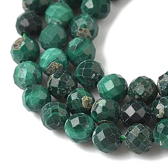 Природного малахита бисер нитей G-D306-A02-3mm-B