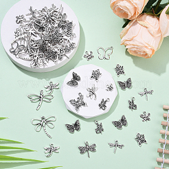 60шт 12 стиля подвески из сплава в тибетском стиле&nbsp;TIBEP-YW0002-13