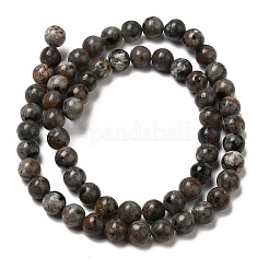 Натуральный флуоресцентный сиенитовый камень (светящийся в ультрафиолетовом свете) бусины нити G-K340-A05-02