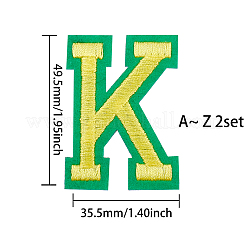 Компьютеризированная вышивка ткань железа на патчи&nbsp;DIY-GF0002-18C