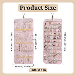 2 organizador de joyas para colgar en tela Oxford.&nbsp;ABAG-WA0001-24
