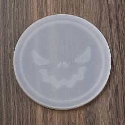 Halloween DIY Pixel Herz Treibsand Silikonformen&nbsp;AJEW-U013-04C