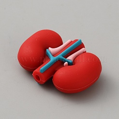 Фокальные бусины из пищевого экологически чистого силикона Viscera&nbsp;SIL-CJC0007-16A