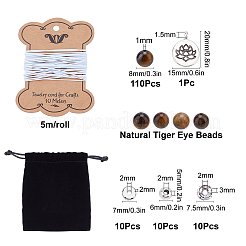 Kit fai da te per realizzare braccialetti buddisti in stile wrap&nbsp;DIY-SC0014-30D