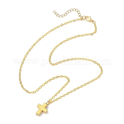 Ожерелья из сплава крестов&nbsp;NJEW-JN05187-01