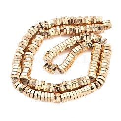 Гальванические нити из синтетических немагнитных гематитовых бусин G-M095-G01-03KCG