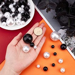 Абс пластиковые жемчужные бисера KY-WH0001-029B