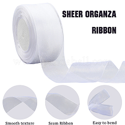 1 рулон прозрачной органзовой ленты&nbsp;SRIB-CY0001-22C-10