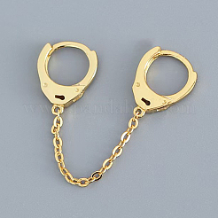 Простые серьги-кольца из стерлингового серебра 925 WD4639-1