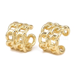 Серьги-манжеты из латуни&nbsp;LS-EJEW-C159-02G