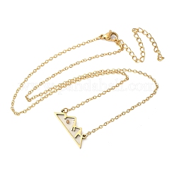 Ожерелья из нержавеющей стали 304 с подвеской в виде горчичного зерна&nbsp;LS-NJEW-Z063-04G-01