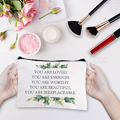 Bolsas de almacenamiento de lona personalizadas de polialgodón&nbsp;ABAG-WH0029-283