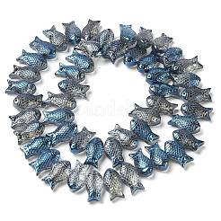 Гальванизируйте прозрачное стекло бисер нитей&nbsp;EGLA-C007-09A