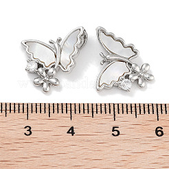 Латунные микро проложить кубического циркония подвески KK-C051-36P