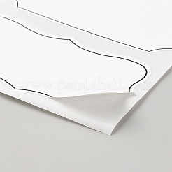 Самоклеящаяся пустая наклейка STIC-WH20010-03