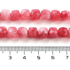 Бусины из натурального белого нефрита&nbsp;G-H028-A09-09