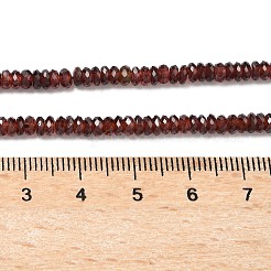 Гранат природный бисер нитей&nbsp;G-K376-E01-01