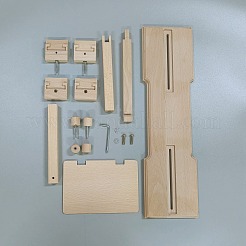 Деревянный держатель для вышивки крестом TOOL-WH0125-81