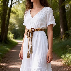 Ceintures corset en coton et cordon ciré&nbsp;AJEW-WH20070-011B