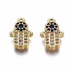 Латунные микро проложить кубического циркония подвески&nbsp;LS-KK-Q277-070-NF