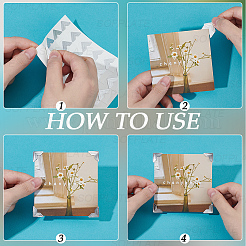 10 Blatt Fotoeckenaufkleber&nbsp;DIY-SP0006-85B