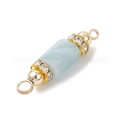 Натуральный аквамарин с гальваническим покрытием&nbsp;PALLOY-JF04855