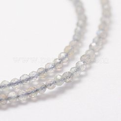 Природные лабрадорита бисер нитей G-K185-10