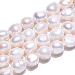 Нити из натурального культивированного пресноводного жемчуга PEAR-N014-10A