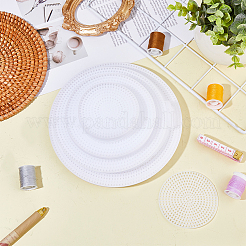 40 шт. 4-х видов пластиковых сетчатых холстов DIY-DC0002-54