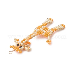 Подвески-жирафы из медной проволоки PALLOY-MZ01098