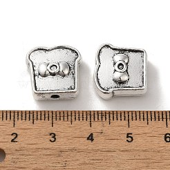 Сплавочные овальные бусины тибетского стиля &nbsp;LS-PALLOY-P302-01F-AS