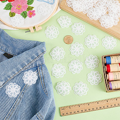 Accessoires d'ornement en organza&nbsp;FIND-FG0005-35A