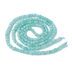 Природных амазонит бисер нитей&nbsp;G-L651-D01-2x2mm