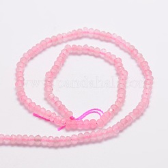 Окрашенная натуральная малайзия жадеит бусины пряди X-G-E316-2x4mm-32