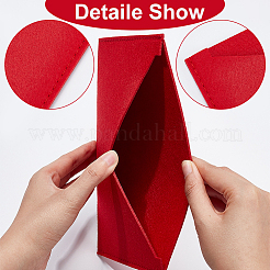 3 шт. 3-х стильный конверт-органайзер для кошелька из шерстяного фетра&nbsp;FIND-WR0006-70C