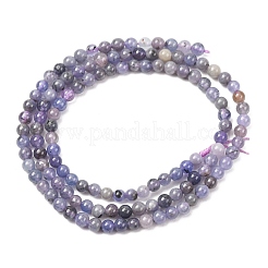 Perles tanzanite naturel brins&nbsp;G-H358-A08-3mm-01