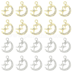 Подвески из цинкового сплава&nbsp;FIND-YW0009-31G