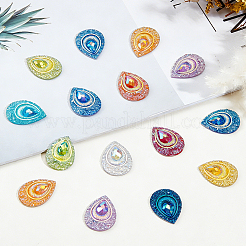 50 Stück Harz Cabochons&nbsp;CRES-GF0001-07