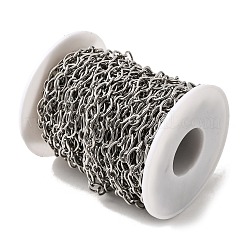 Овальные звенья цепи из нержавеющей стали 304 CHS-C018-02A-P