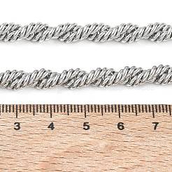 6 mm 304 Edelstahl-Seilkettenhalsketten&nbsp;SA-CBA2696-04P