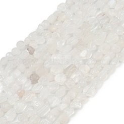 Бусины из натурального радужного лунного камня G-Q060-D12