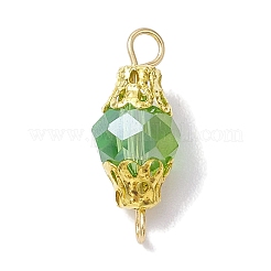 Стекло смешанного цвета с железным соединительным звеном&nbsp;PALLOY-JF02642-01